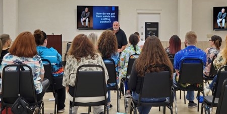 DOH-Sumter Staff Participate in a Combined Special Needs Shelter/Dementia Awareness Training