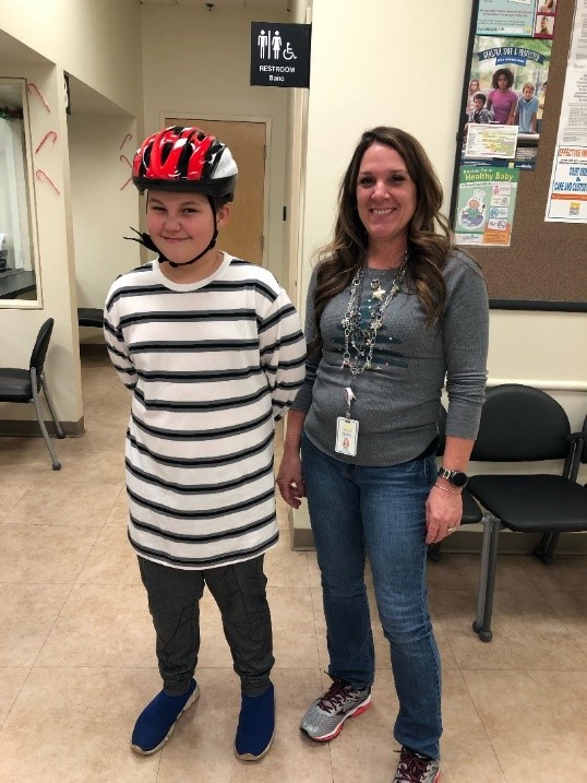 DOH-Okaloosa Provides Helmets for the Holidays