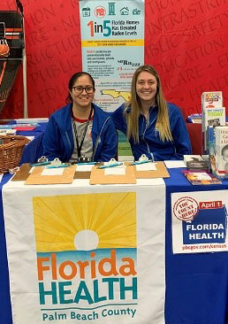 DOH-Palm Beach Offers Helpful & Educational Services at South Florida Fair