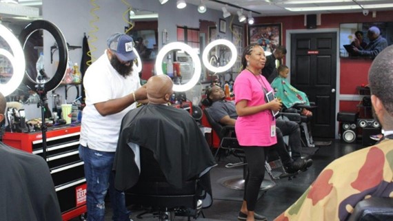 DOH-Leon Partners With Black-Owned Barber Shops for Minority Mental Health Month