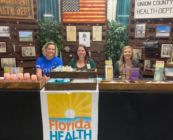 DOH-Bradford and DOH-Union Promote Healthy Living at County Fair
